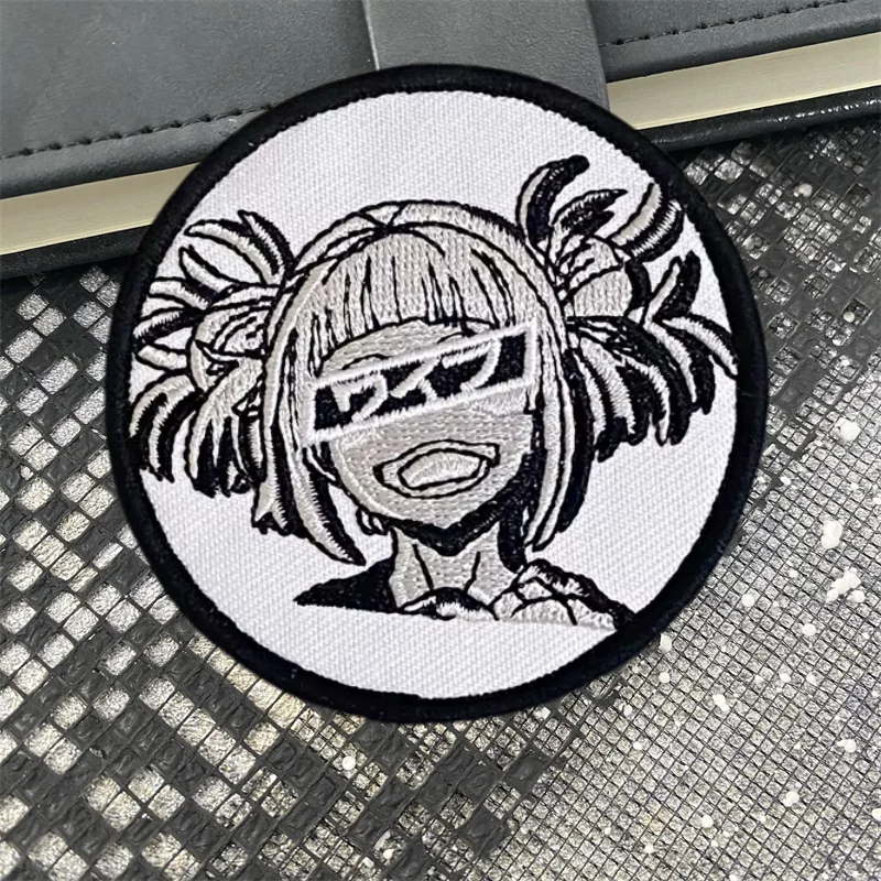 

Animation Embroidery Morale Badge Patch My Hero Academy Tactics Hook and Loop Armband Outdoor Backpack Hat Accessories Stickers