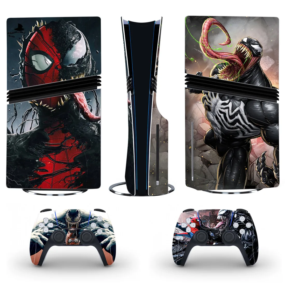 New Film PS5 Pro Disc Skin Sticker Protector Decal Cover for Console Controller PS5 Pro Disk Sticker Vinyl