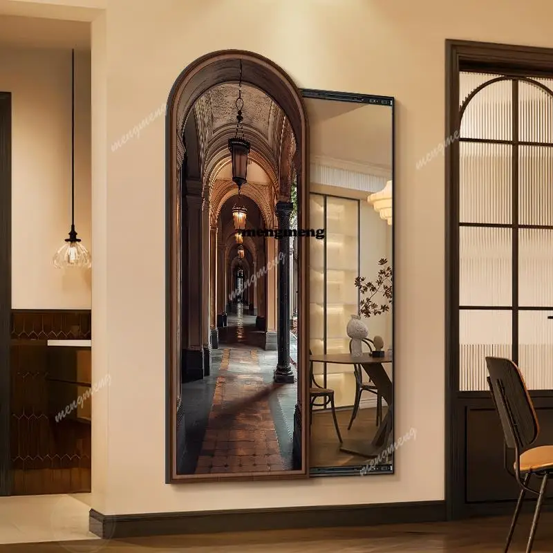 

Art Irregular Mirror Aesthetic Frame Glass Compact Women Luxury Mirror Wall Nordic Adornos Para El Hogar House Accessories