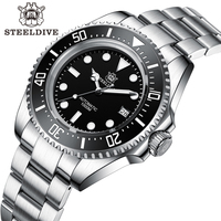 Steeldive New Arrival SD 1964 Water Ghost Men's Watch Automatic Mechanical Sapphire Luminous Waterproof Diver Watches For Man