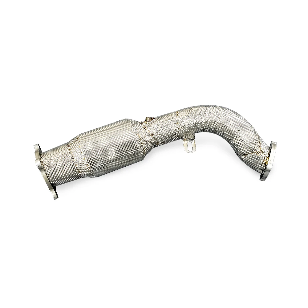 Exhaust pipe for Audi Q5 2.0T 2010-2016 with insulation protection and high-performance downpipe exhaust