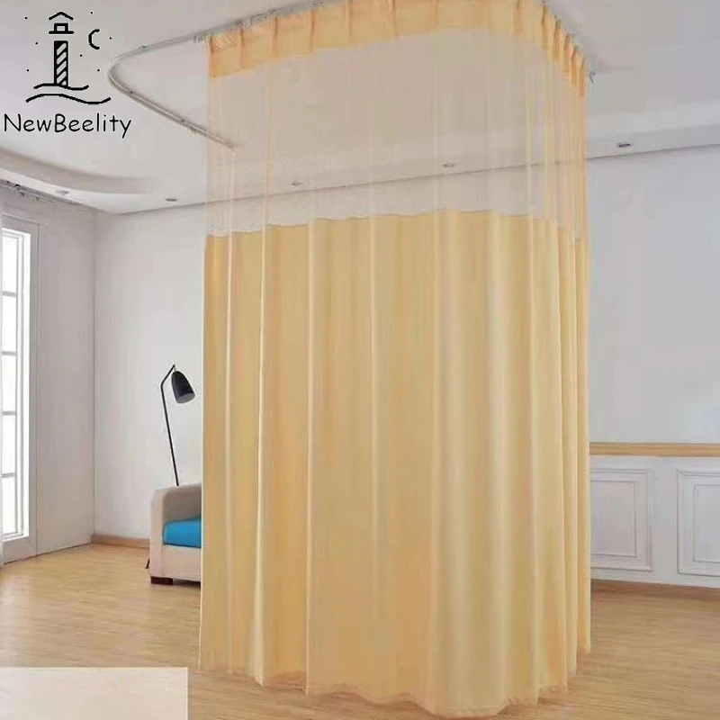 Medical Curtain Hospital Curtains Clinic Beauty Salon Partition Curtain Nursing Homes Health Centers Pull Track Curtains Custom