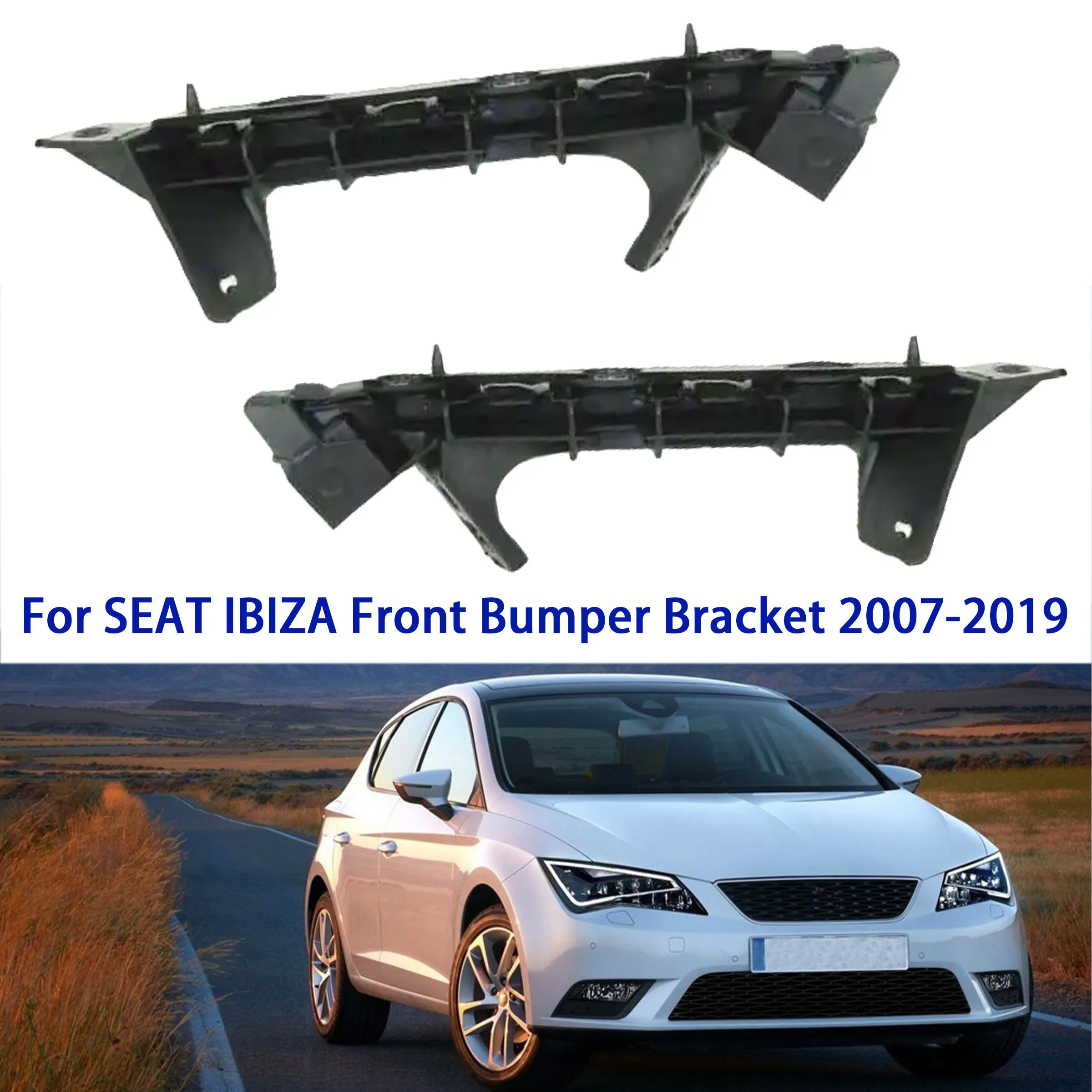 

For Seat Ibiza 2009 2010 2011 2012 2013 2014 2015 2016 2017 Left Right Front Bumper Clip Support Bracket Holder 6J0807183