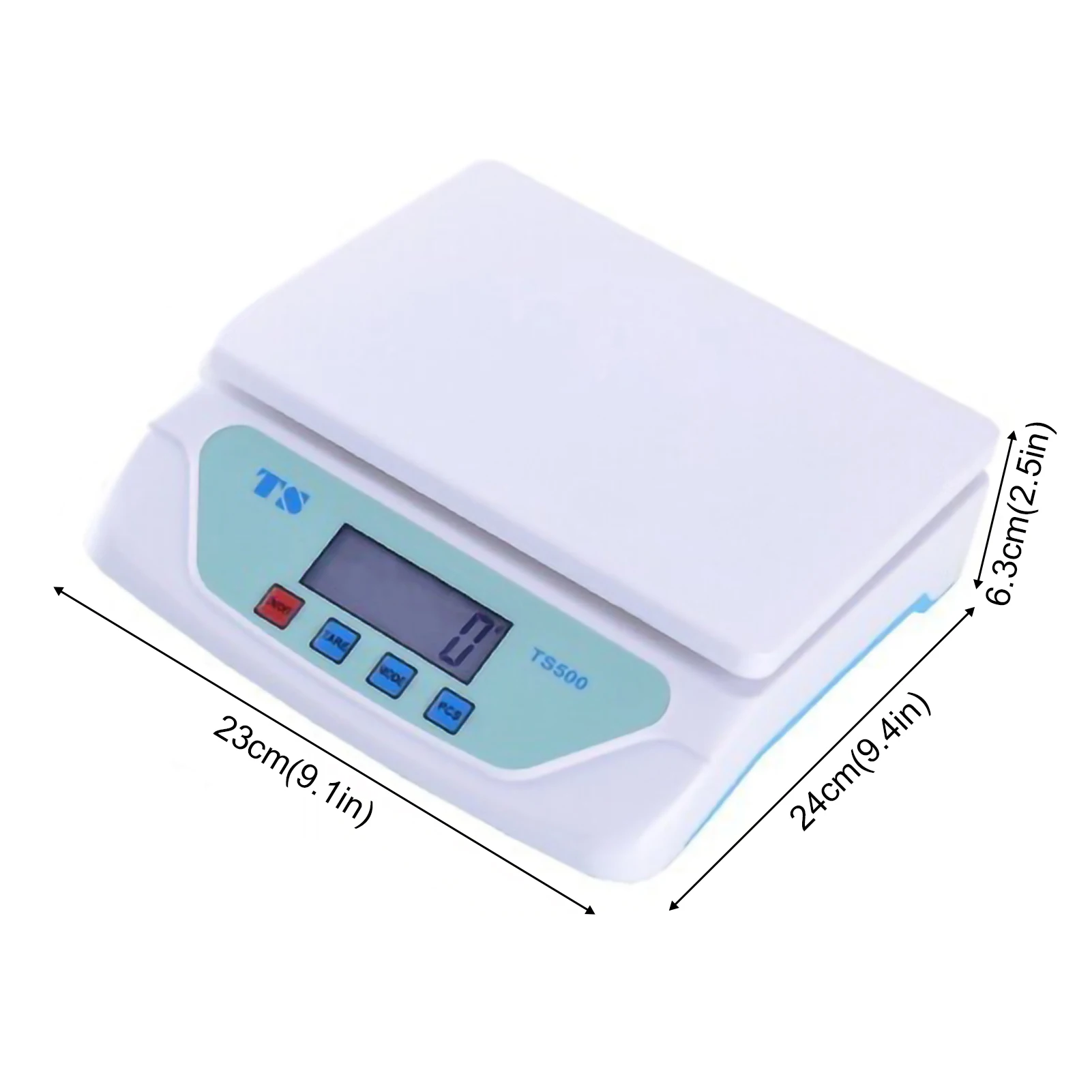 Kitchen Scales Precision Weighing Electronic Scale 30kg/1G Digital Scale LCD Display Food Scales for Home Office Measuring Tools