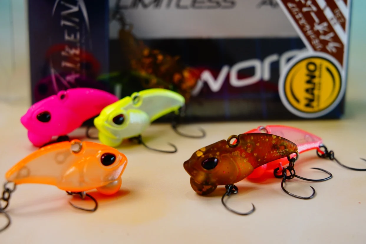 Imagem -04 - Valkein Li-worm Nano Completa Natação Layer Road Metrout Bait Japão Microworms Vib Trout Makou Creek 23g