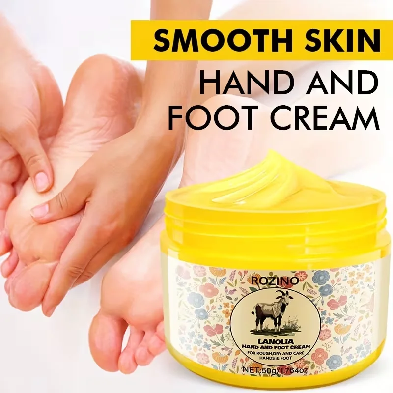 50g Dry Skin Crack Cream, Anti-Cracking Cream, Excellent Hydrating and Moisturizing Effect, Refreshing and Non-Greasy, Provides Continuous Moisturizing for 72 Hours, Smoothes the Skin, Prevents Dryness, Roughness, and Cracking, Can Be Widely Used on Dry Areas Such as Hands, Heels, Ankles, Elbows, Etc., Long-Term Use Makes the Skin of Hands and Feet Soft, Smooth, Hydrated, and Elastic, Portable and Easy to Use