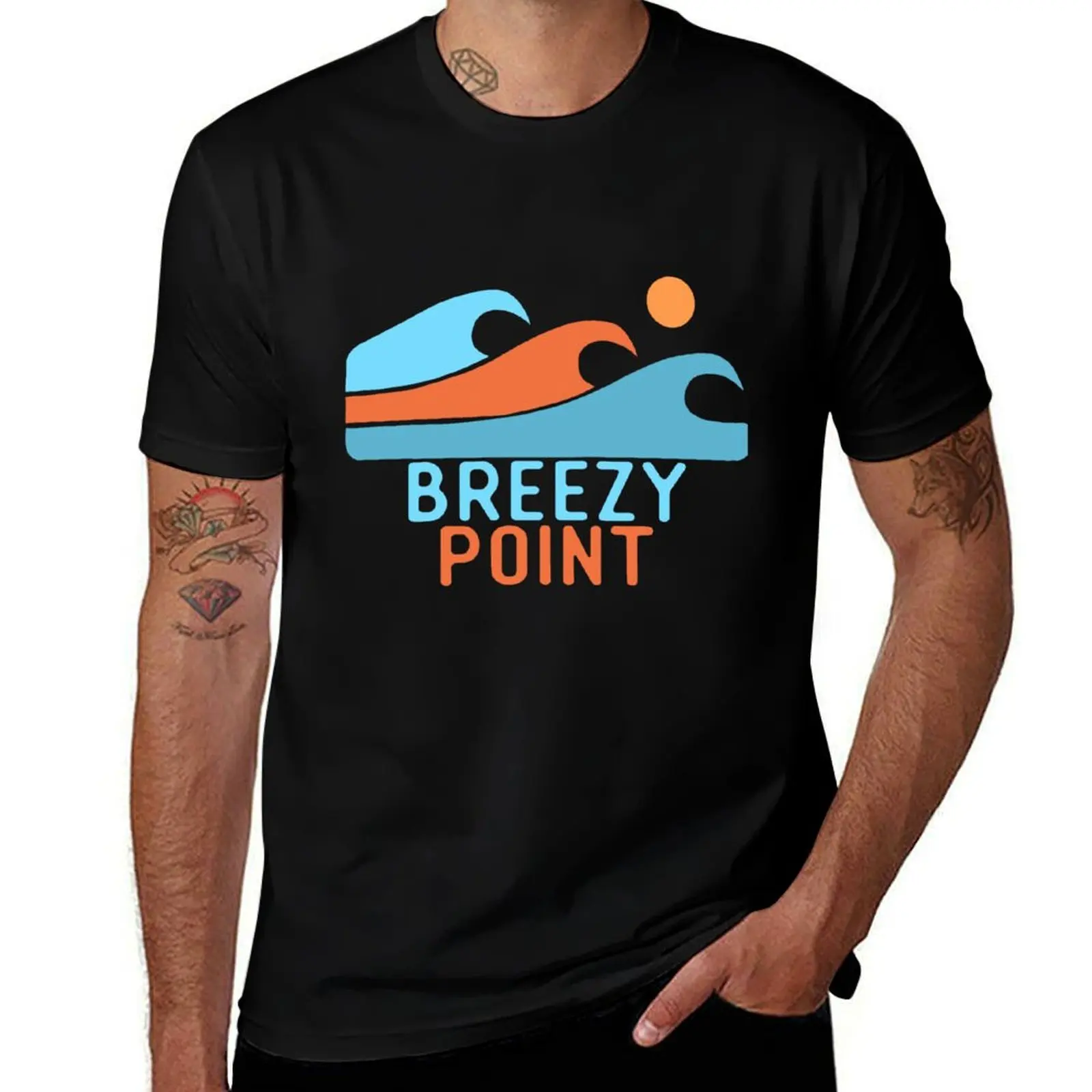 Breezy point wave T-Shirt t shirts designer T-Shirt
