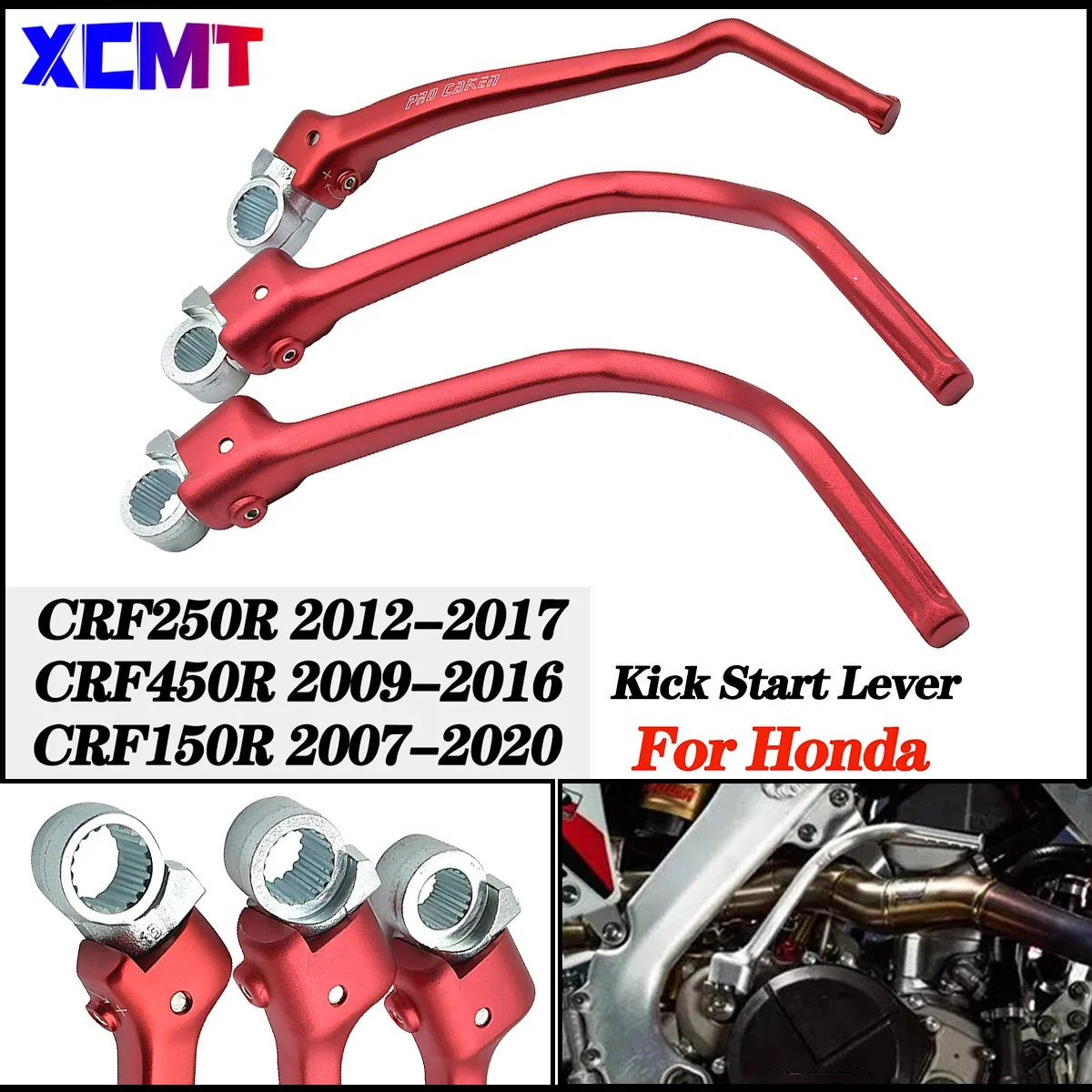 

Motorcycle CNC Forged Kick Start Starter Lever Pedal For HONDA CRF150R CRF250R CRF450R CRF 150R 250R 450R 2007-2017 2018 - 2020