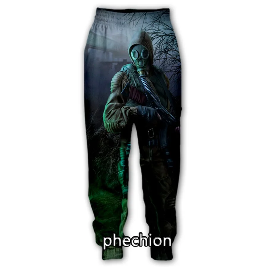 Phechion Nieuwe Mannen/Vrouwen Stalker 3D Gedrukt Casual Broek Streetwear Mannen Losse Sporting Lange Broek K153