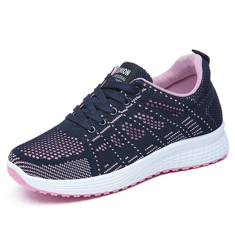 OFF | 2024 nowy UZZDSS damskie obuwie moda oddychająca siatka do chodzenia płaskie buty kobieta białe trampki Tenis Feminino kobieta S