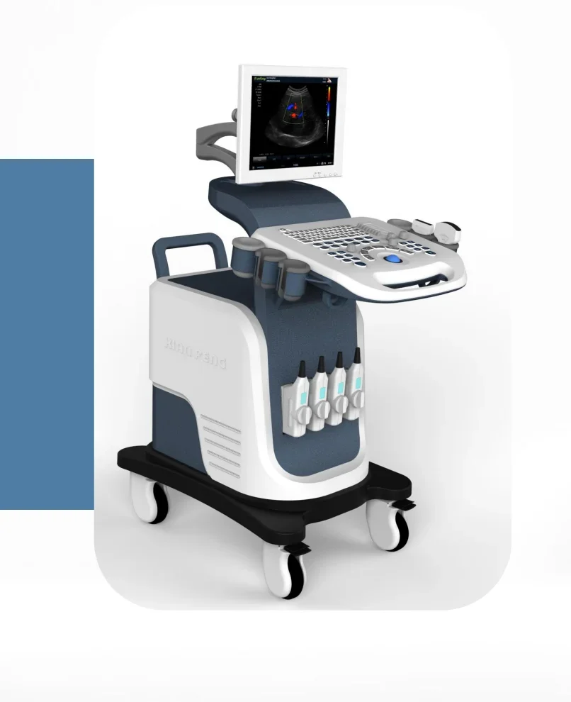 Desktop color ultrasound S7500 with abdominal convex array probe