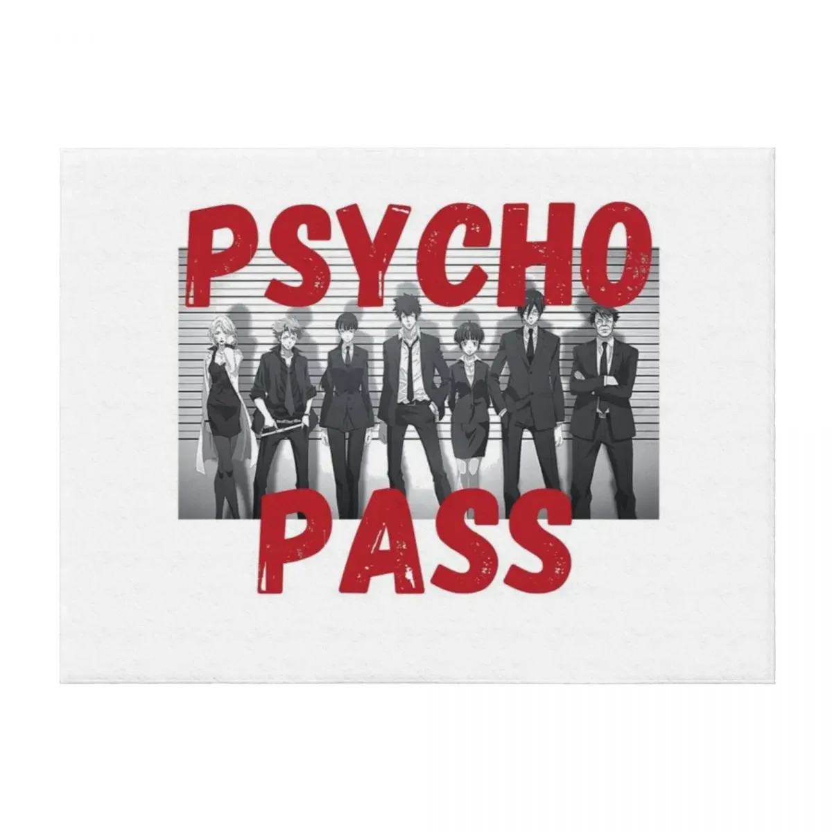 

Psycho Pass Anime Themed Throw Blanket Weighted Blankets For Sofas Sofas halloween Blankets