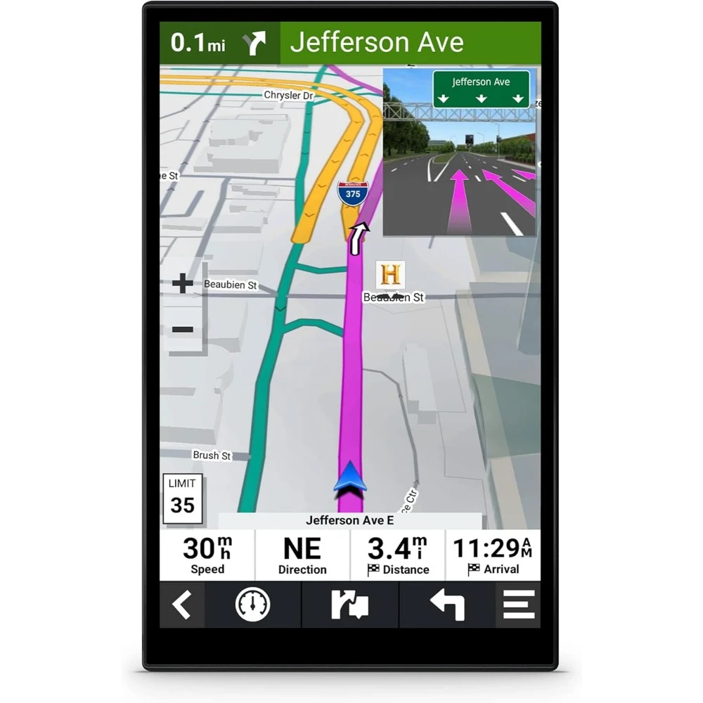 DriveSmart 86, 8-inch Car GPS Navigator with Bright, Crisp High-resolution Maps and  Voice Assist