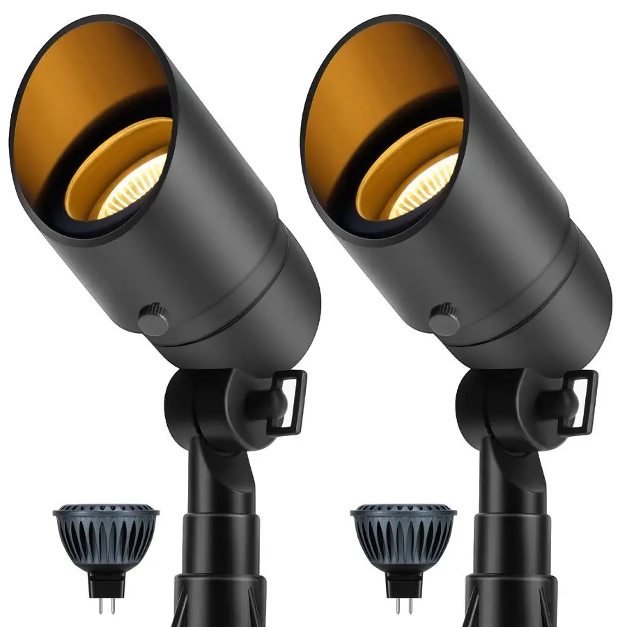 

Низковольтный ландшафтный прожектор, 12В светодиодное уличное ландшафтное освещение, проводные ландшафтные прожекторы для сада и двора, алюминиевый U-образный корпус