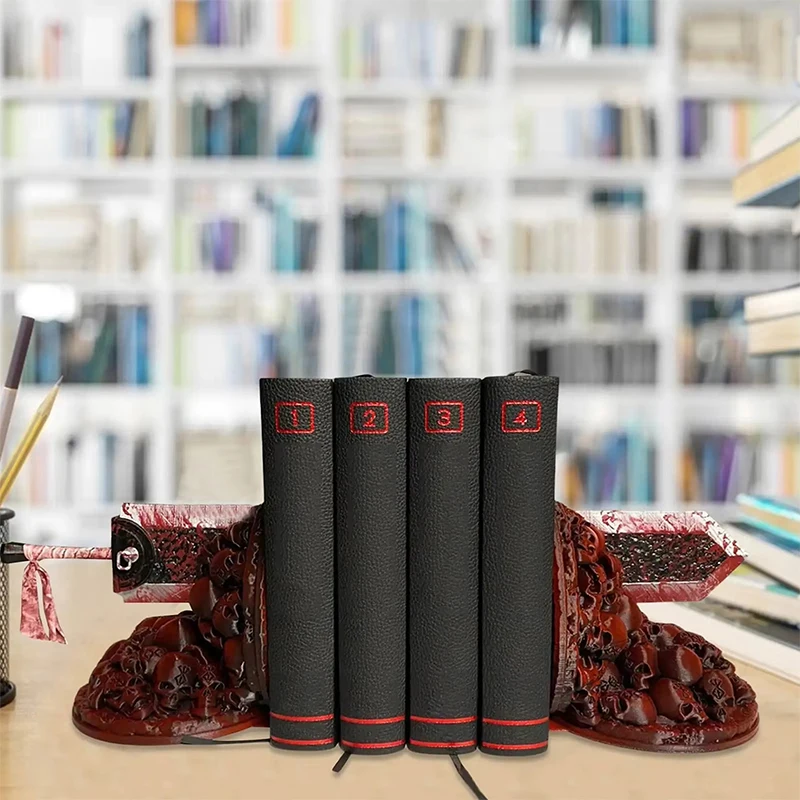 Berserk الدفتين الدفتين زخرفة التنين القتل سكين Bookstop الراتنج عدم الانزلاق مناسبة للقراءة مكتب ديكور المنزل الهدايا