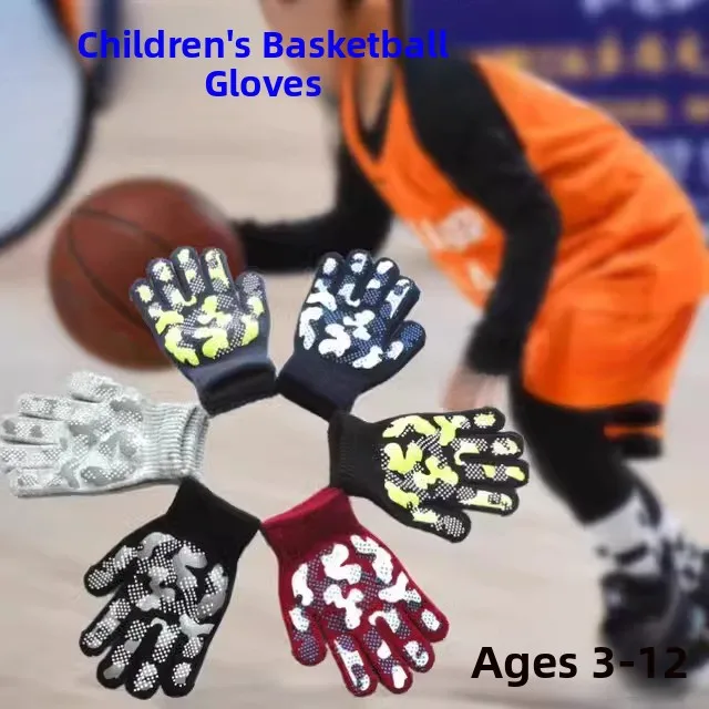 

Детские баскетбольные перчатки для скалолазания, тренировочные, противоскользящие, теплые, для учащихся средних и начальных классов.