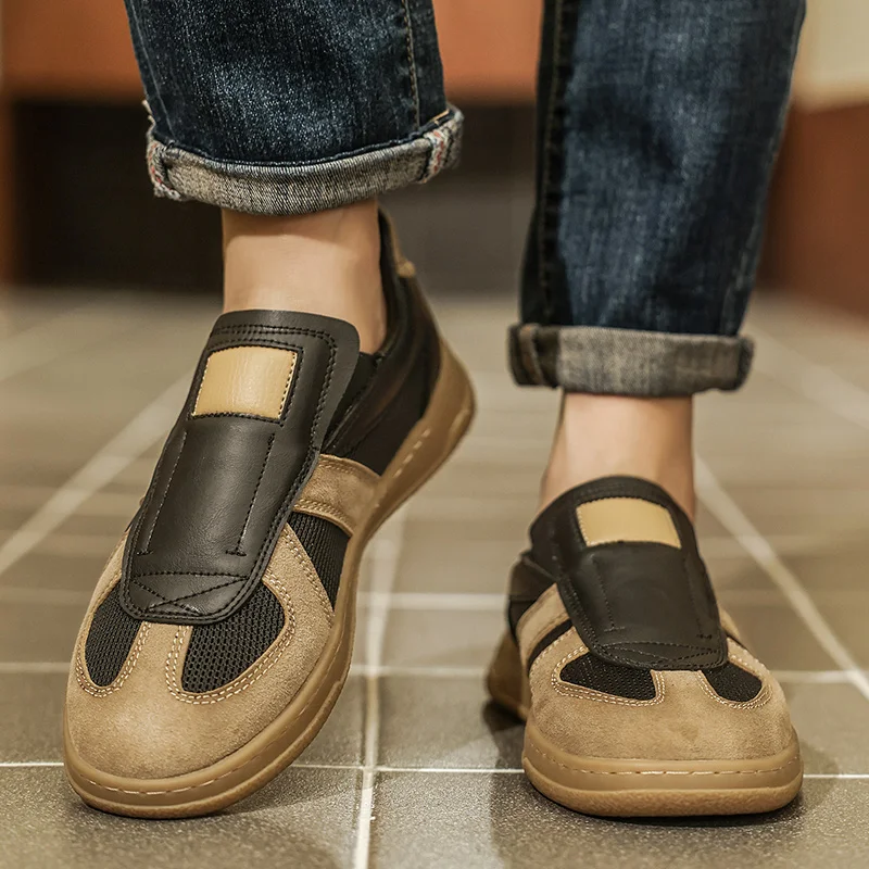 

Luxury Men's Sneakers Casual Breathable Trainer Race Fashion Loafers Running Shoes for Male Tenis