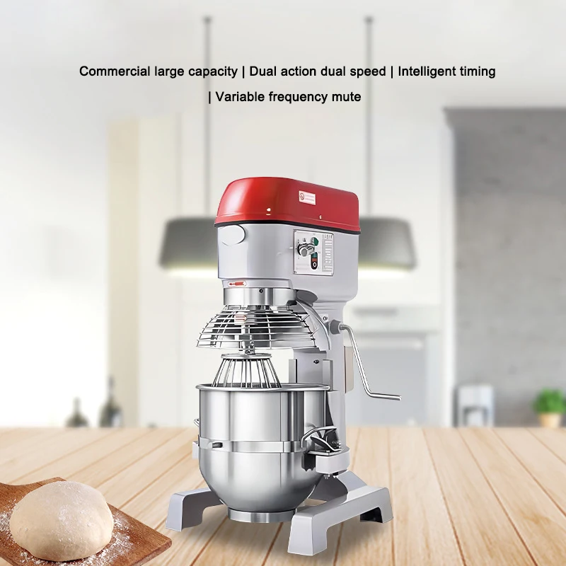 High Productivity Low Noise Commercial Food Mixer 220V 50HZ Mixer Machine for Restaurant Bakery