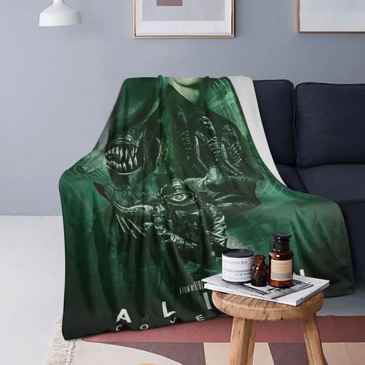 

Чужой против. Одеяло из фильма «Хищник Хищник», мягкое теплое фланелевое одеяло, постельное белье для кровати, гостиной, пикника, путешествия, домашний диван