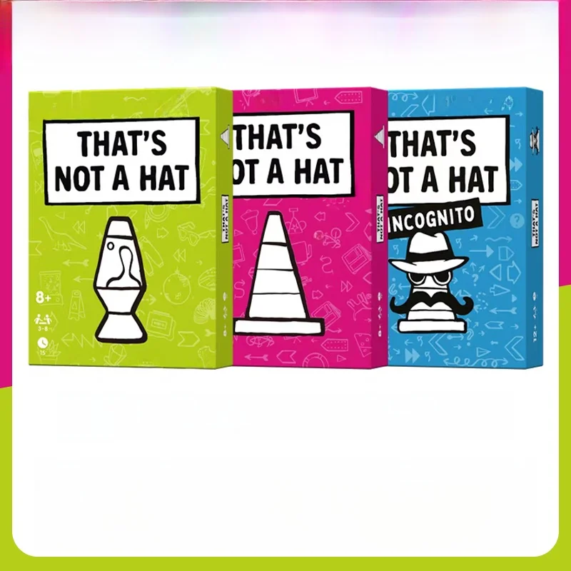 

That's Not a Hat Tabletop Game Fun Memory Management Game for Parties Non-Cap Game Card Game by One Hundred Games