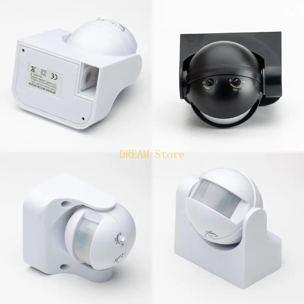 Intelligent Motion Switch Easy Installation Flame Retardant ABS Material Automatic Lighting Switch best sale