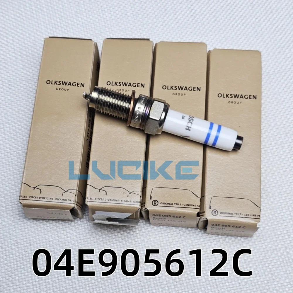 

EA211 1.4T 4Pcs Spark plug 04E905612C For Audi A3 S3 Q3 VW Passat Touran Tharu Lavuda Golf Jetta beetle Skoda Octavia Kodiaq