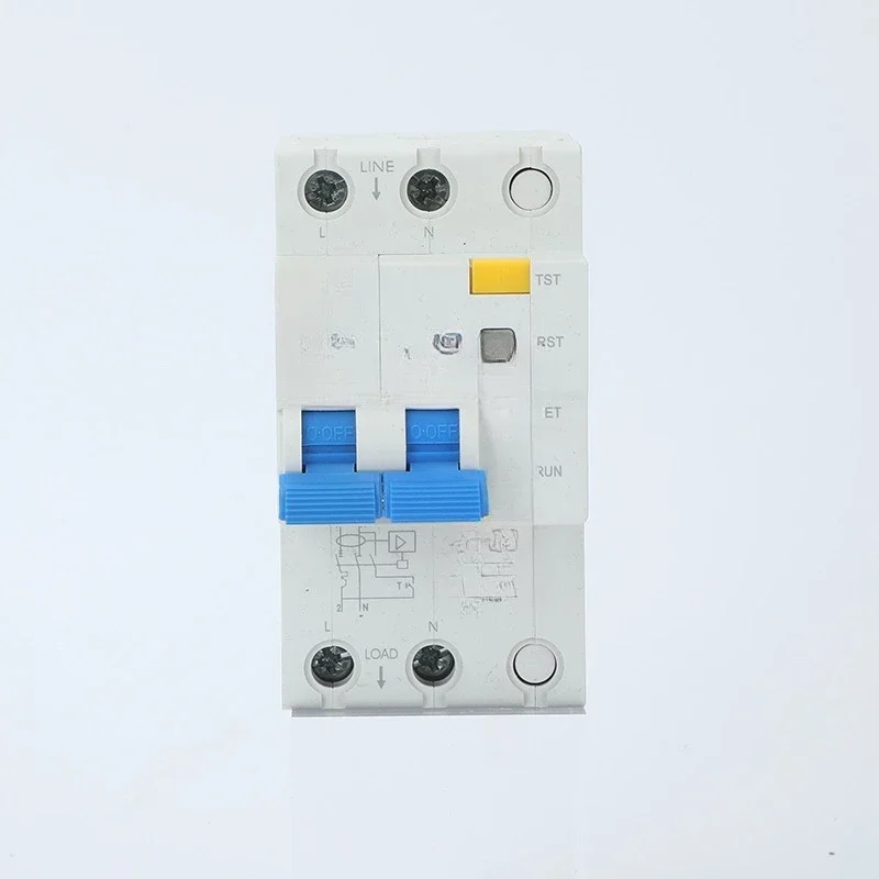 

2P + N Fault Arc Protector, Circuit Breaker Detector Spark Short Circuit Detection Arc Fault Circuit Breaker
