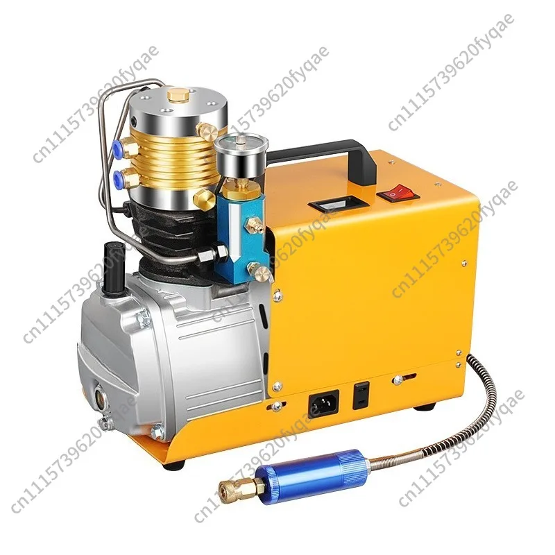 High pressure pump 30mpa high pressure pump 40mpa small single cylinder water-cooled electric air pump