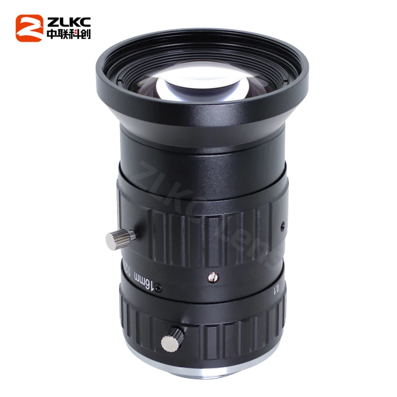 16mm Prime Lens 25MP High Resolution Camera 1.1'' Sensor Size C Mount Lens F2.8 Manual Iris for Industrial Inspection HK1628MP25