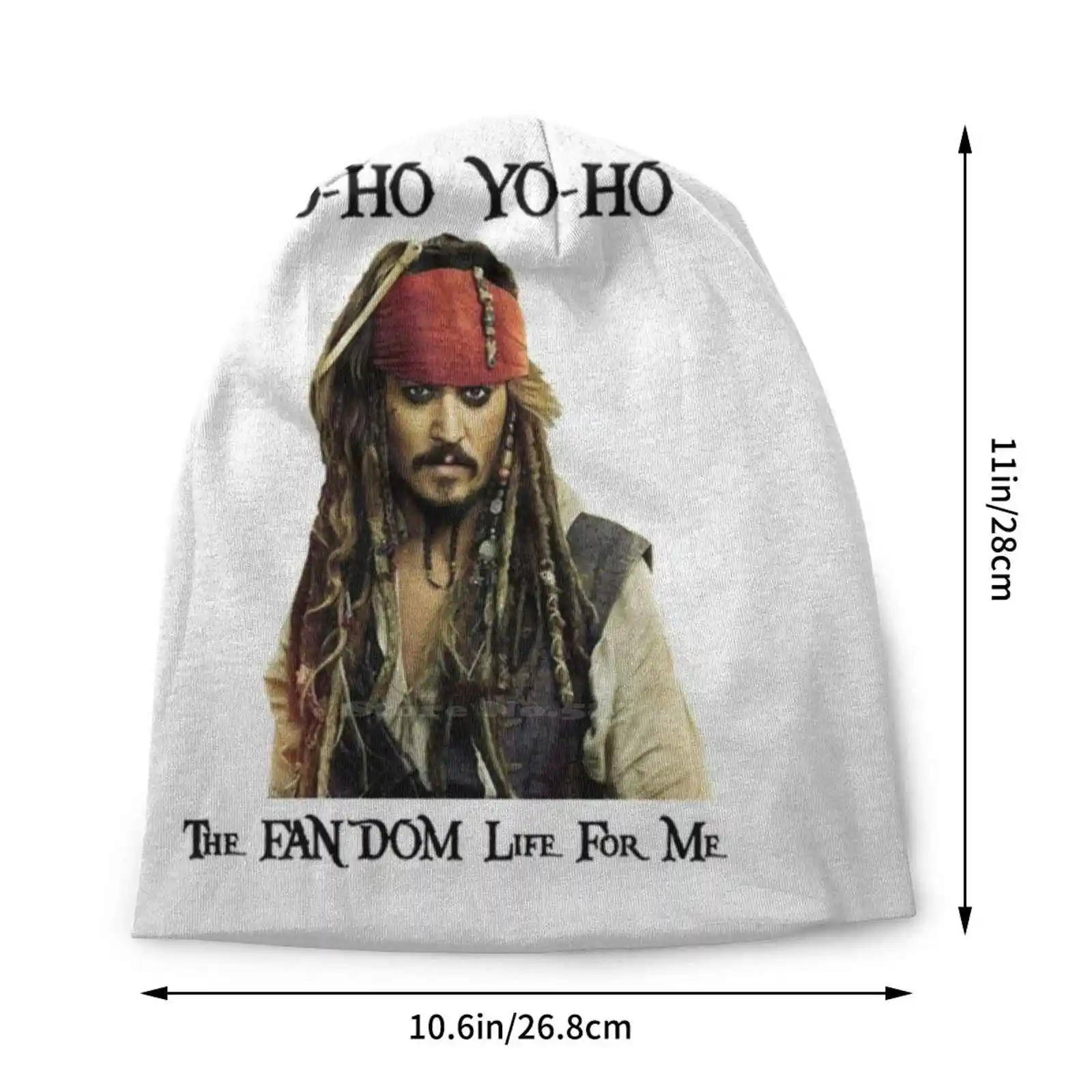 The Fandom Life For Me Knitted Hat Warm Beanie Outdoor Caps Pirates Of The Carribbean Captain Johnny Depp Fandom Movies