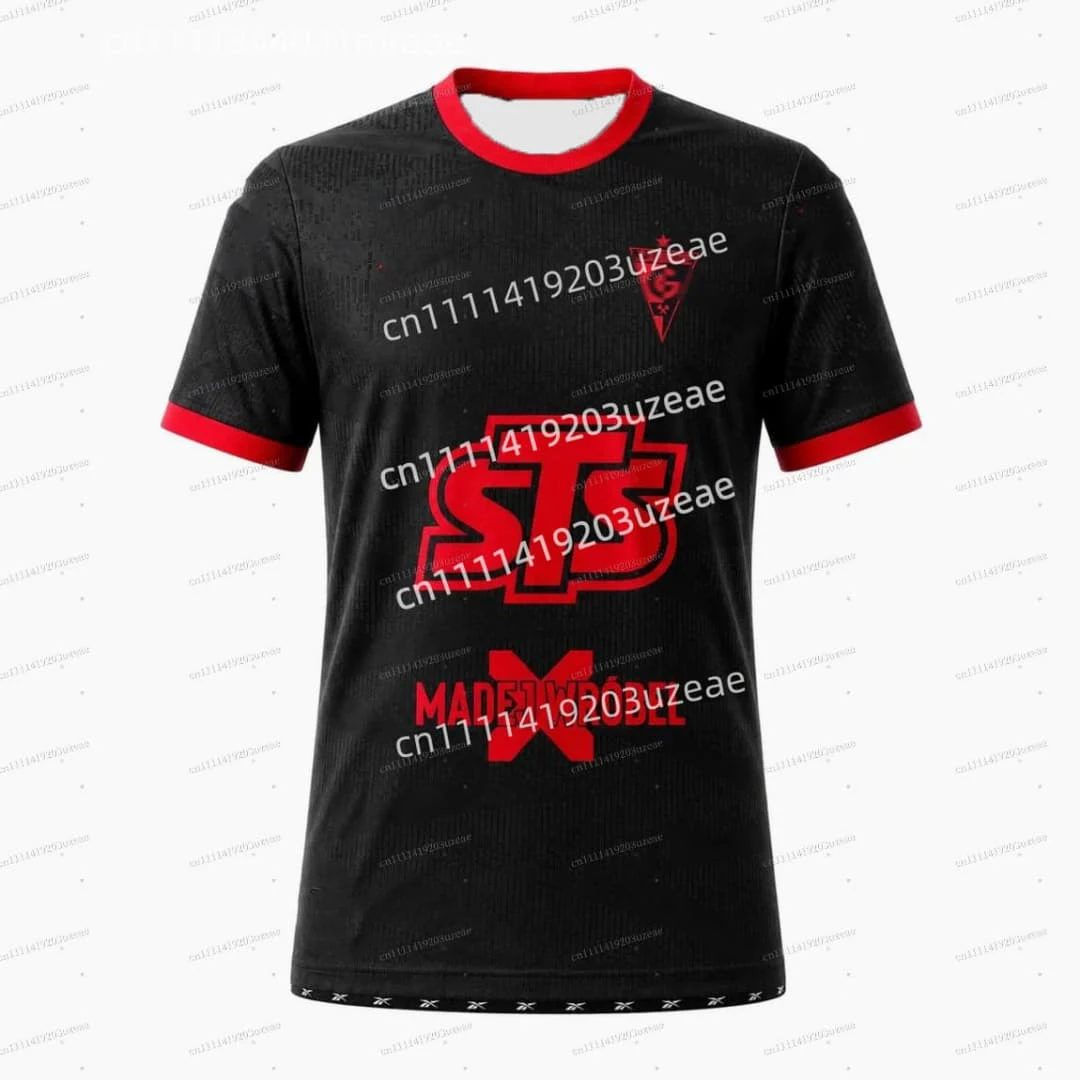 Summer Górnik Zabrze 2026-27 Special Football Kit Casual Fashion Print T Shirts Men Women Quick-Dry Short Sleeve Parent-child