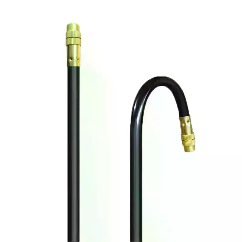 5Pcs 20/30CM 360° Bend Brass Misting Nozzles 8MM Quick Connect Garden Irrigation Auto Watering Adjustable Atomizer Sprayer