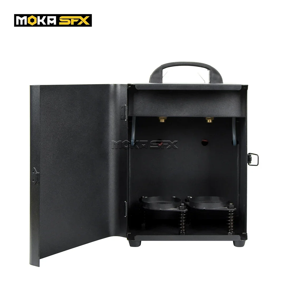 MOKA SFX Double Head Fire Machine 4m High Flame Machine Fire Projector Para Stage Fire Effect Show