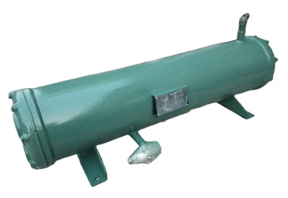 Energy efficient tube, high pressure and corrosion resistant shell and tube heat exchanger water cooling condenser