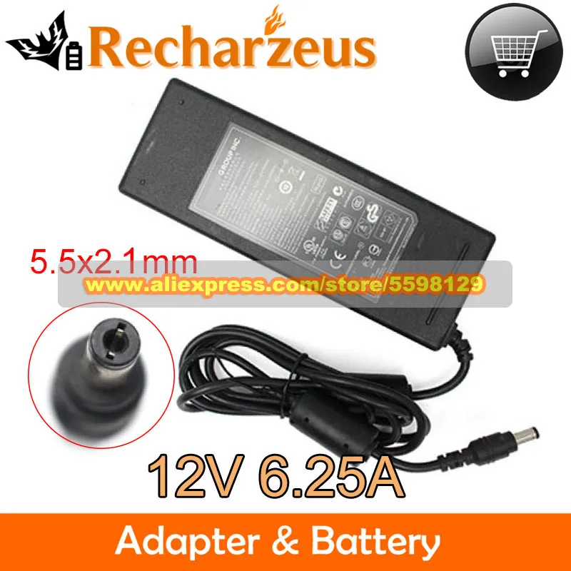 

Genuine 12V 6.25A AC Adapter FSP075-DIBAN2 FSP075-DMAA1 for Cisco EX60 ALL-IN-ONE CTS-EX60-K9 FSP TANDBERG PROFILE Polycom G500