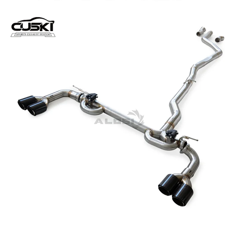 

Customizable exhaust pipe For BMW 530/530i G30 2.0T B48 2018-2024 High-performance 1.5mm Thick Smooth Finish Stainless Steel