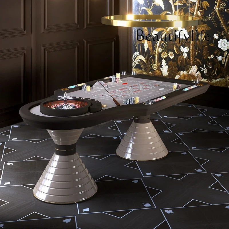 XX Roulette Table High-end Club Multiplayer Betting Chess Room Russian Turntable Game Entertainment