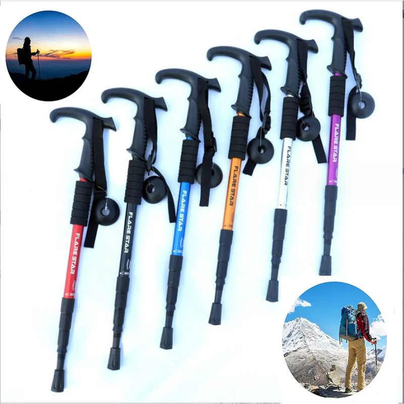 Lightweight, Portable Adjustable  Walking Stick  for Men, Women  Hand Walking Stick Balancing Mobility Aid - Sleek, Comfortable