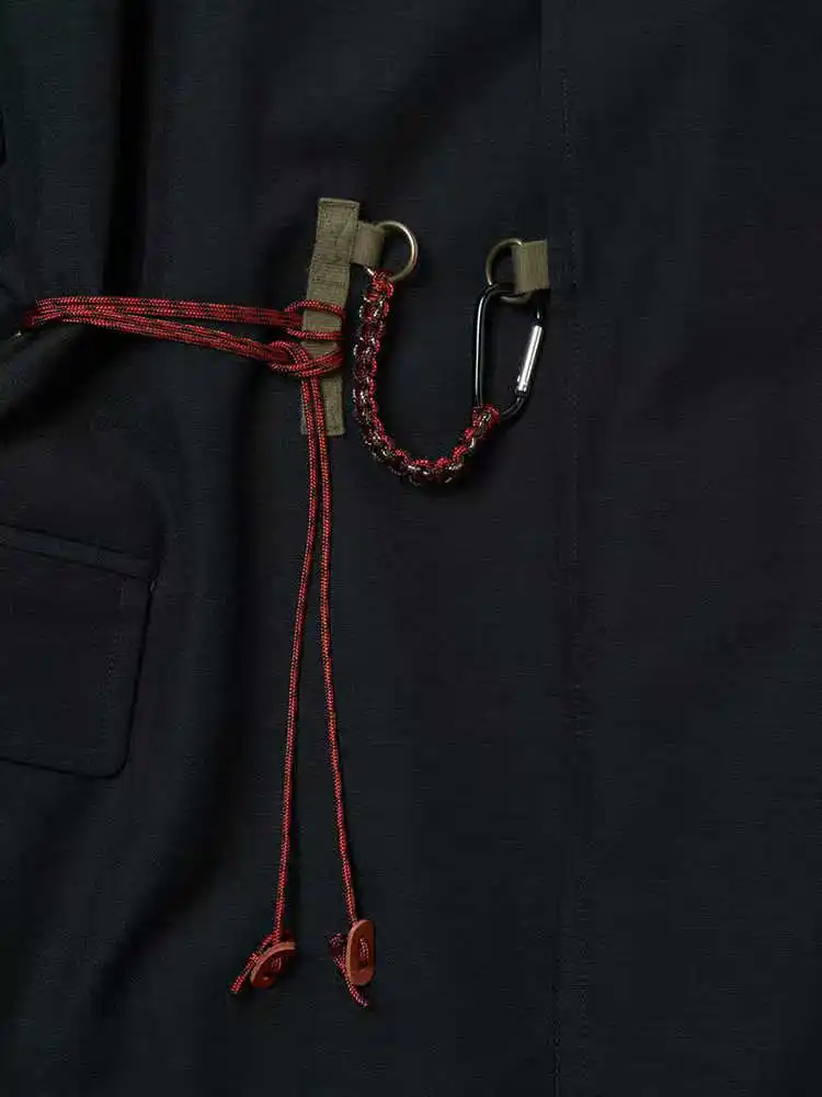 New Arrival 24AW KOLOR Abe Japanese Retro Lapel Loose Long Silhouette Trench Coat Jacket for Men