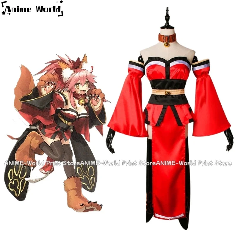 

《Custom Size》Anime Fate Grand Order Fate EXTRA CCC Tamamo Cat Cosplay Costume