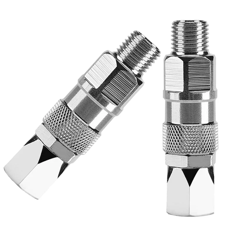 

Classy-2Pcs Swivel Joint For Airless Paint Sprayer, 1/4-Inch 360-Degree Rotating Sprayer Joint, For Graco Paint Sprayers Hose