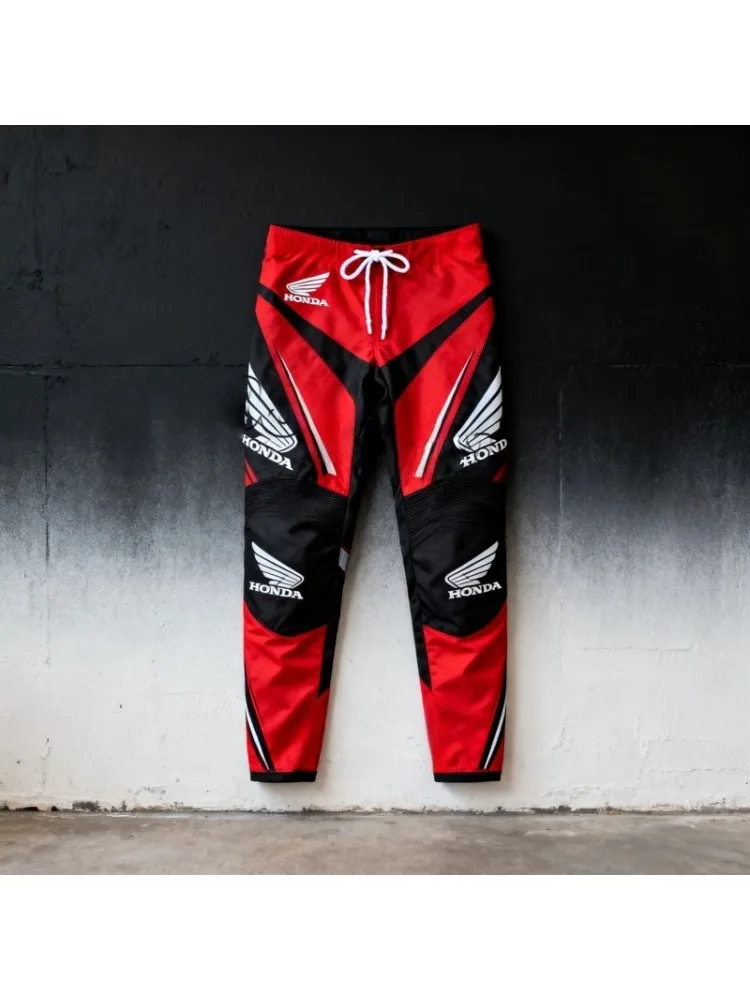 AliExpress 2026 Trendy Honda Men's Quick Drying Pants for Outdoor Cycling Hiking Quick Drying Breathable Sports and Leisure Oversides Pants