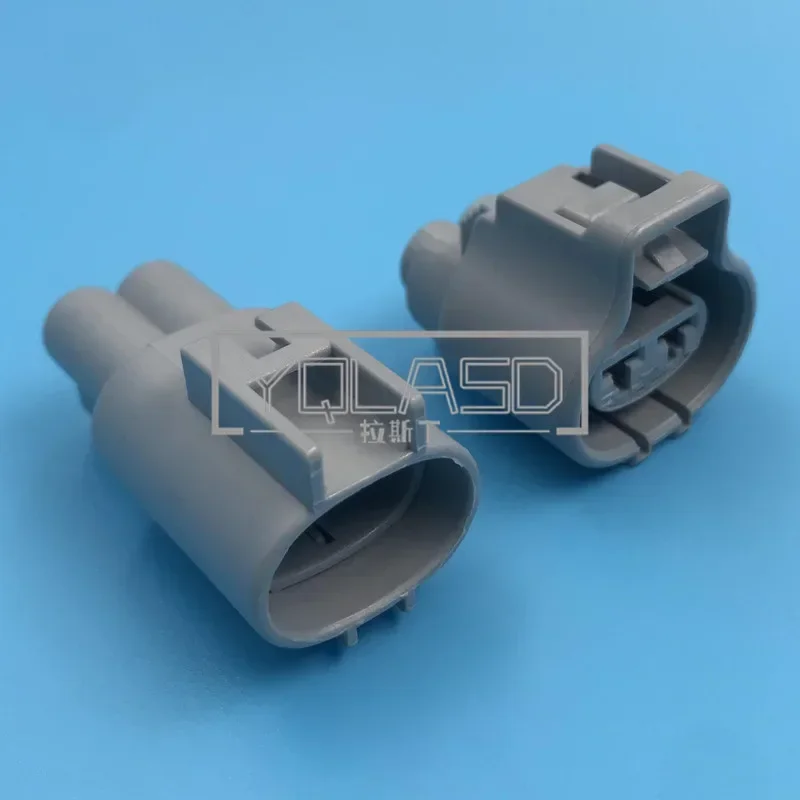 1 Set 2 Way AC Assembly Electronic Fan Plug Wire Socket For Toyota Ford Focus Mazda Haima 90980-10928 176143-6 176146-6 176143-2