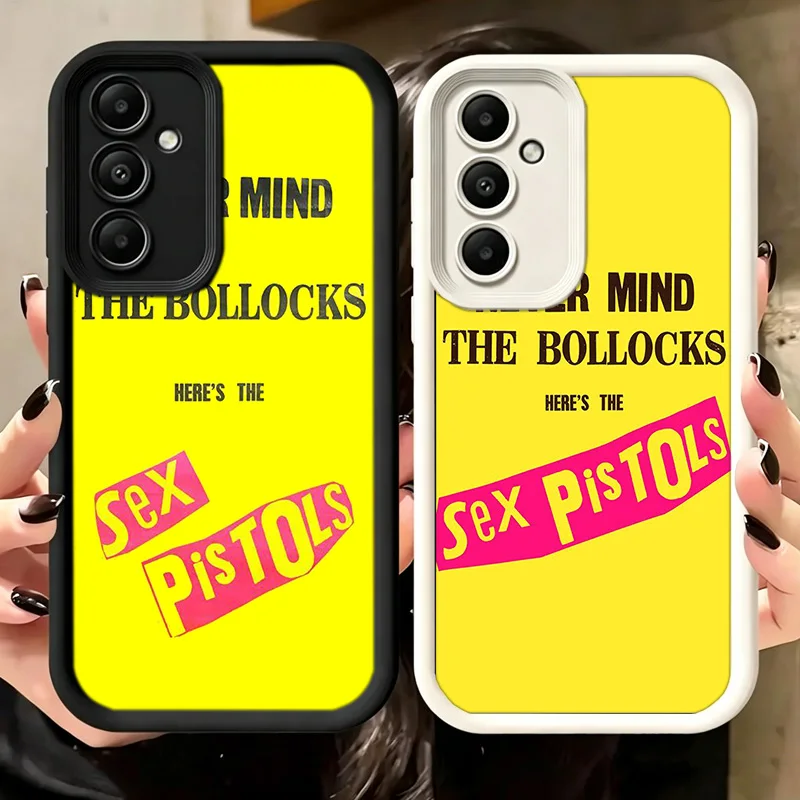 Punk rock Sex Pistols band Phone Case For Samsung A17 A27 A57 A16 A26 A36 A56 A15 A25 A35 A55 A05S A06 A07 Galaxy M15 M16 M23 M3
