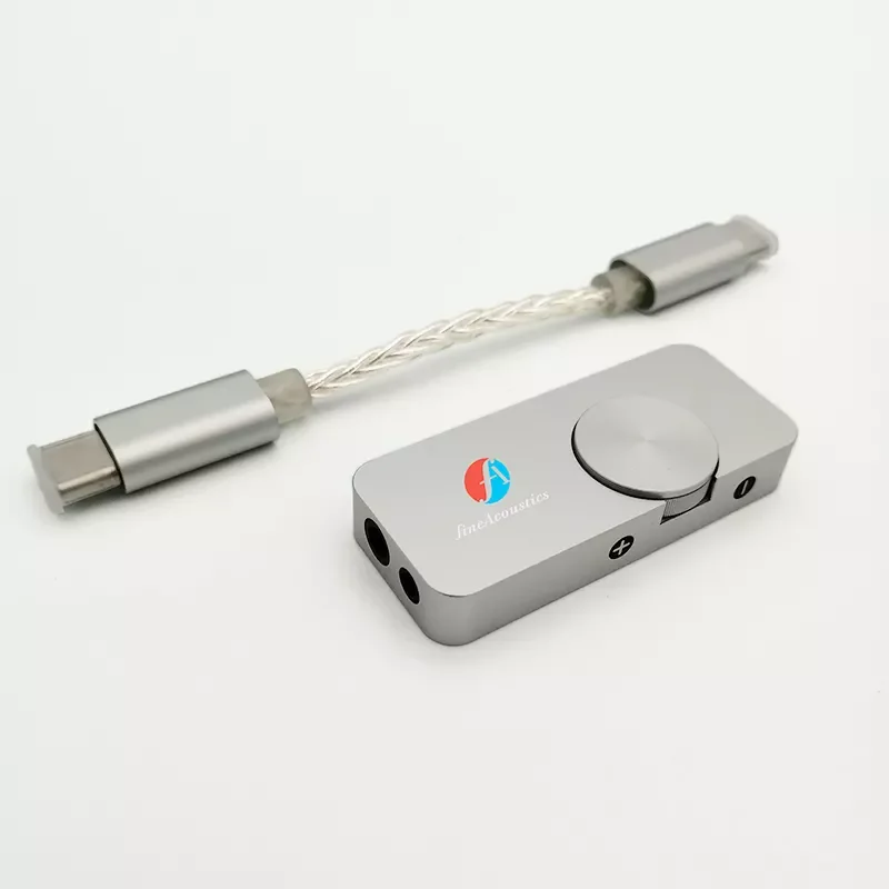 Factory Direct USB C DAC CS43131 Earphone Accessories AMP with Double 3.5mm+4.5mm Out USB C Input Mini Headphone Amplifier