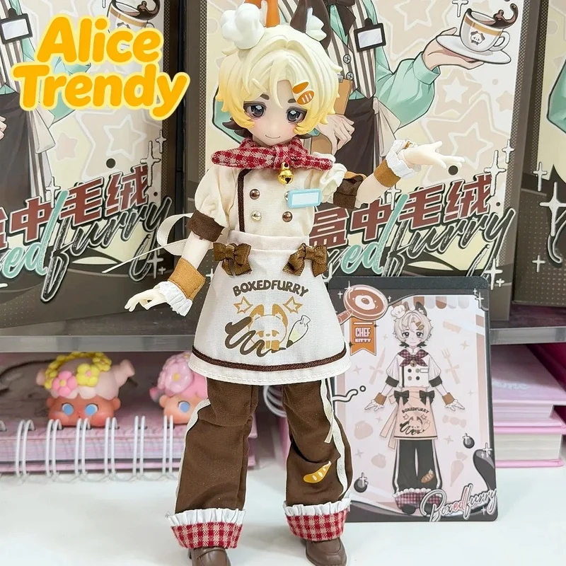 新品本物のミライドールズ-ファーリーコレクション-1-8サイズ-可動式bjdキャラクターフィギュア-ヘッド付き-かわいいアニメドール-デスクトップデコレーションギフト