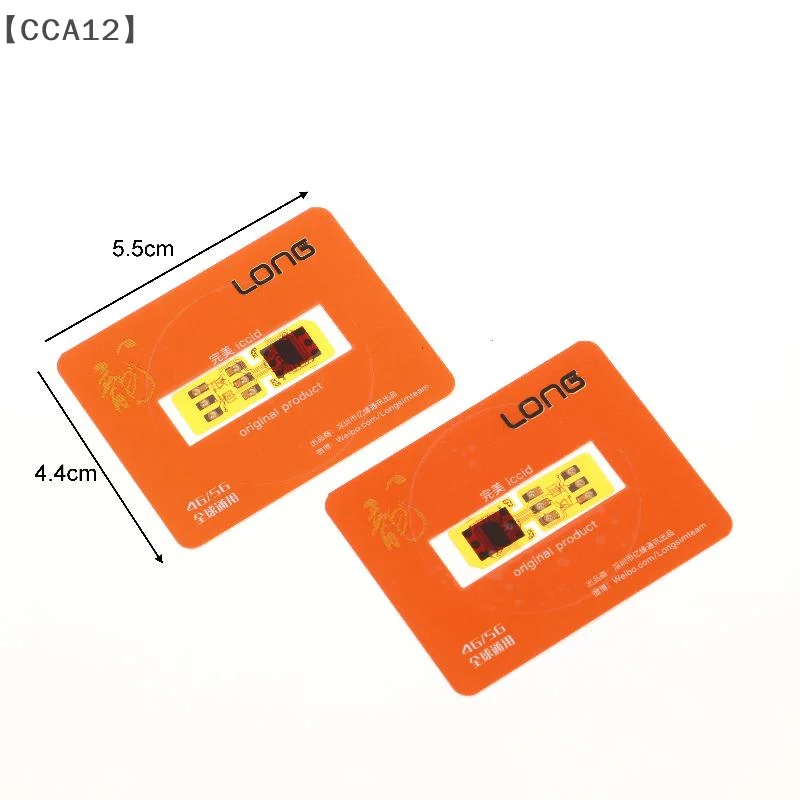 〔CCA12〕V23 Use For Mobile Phone IP 6 To 16 Pro Max Change To Double Sim Cards Use Dual SIM Fully Automatic Card Sticker