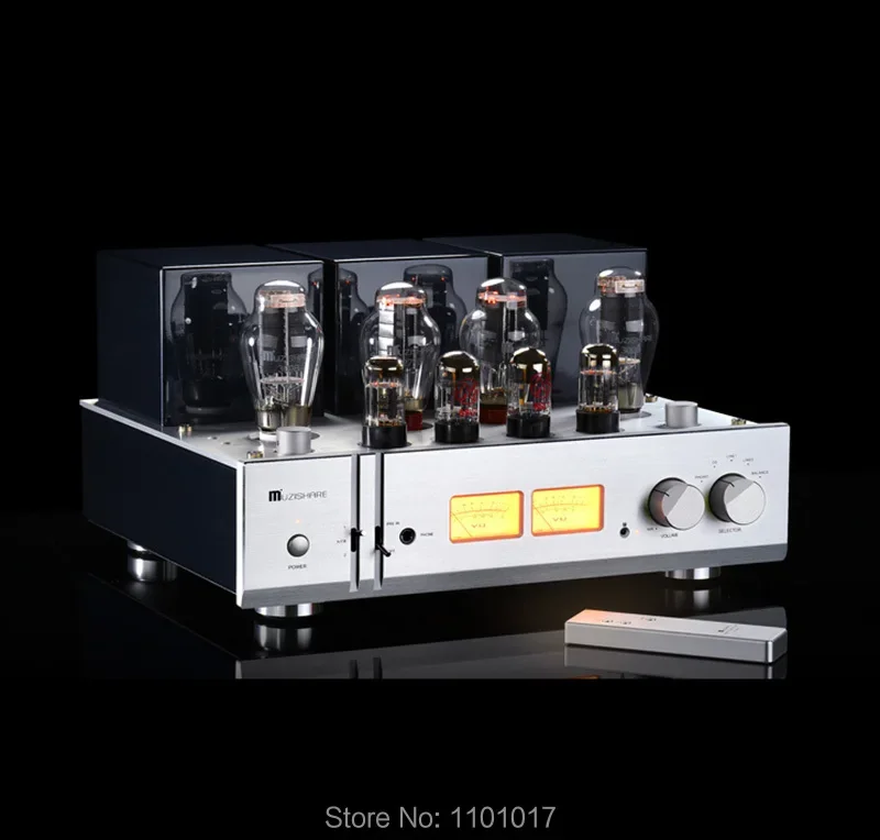 

2020 Latest MUZISHARE X9 300B Tube Amplifier HIFI EXQUIS Pure Power / Integrated Lamp Balanced Amp MZSX9 Upgrad for X-300B