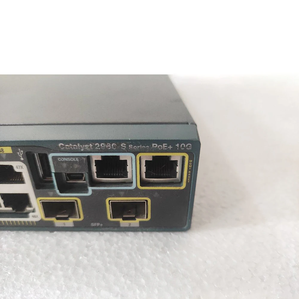 

For Cisco 20-megabit SFP+ 48-port Gigabit PoE switch WS-C2960s-48FPD-L