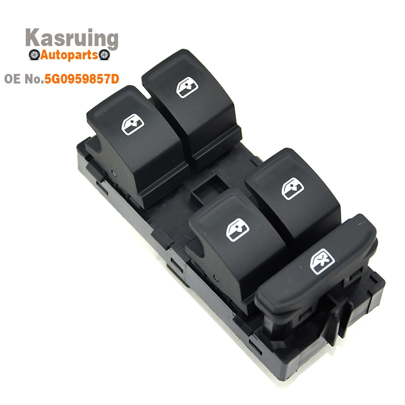 5G0959857D 5G0959857 New Power Window Control Switch 8 Pins For VW Golf 7 Passat 3G Skoda Superb Car Accessories